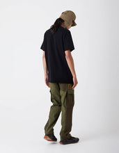 Load image into Gallery viewer, UPCYCLED CARGO TRACKPANTS - OLIVE
