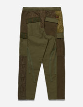 Load image into Gallery viewer, UPCYCLED CARGO TRACKPANTS - OLIVE
