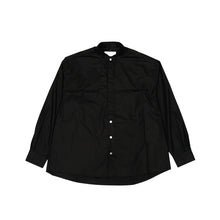 Load image into Gallery viewer, BAND COLLAR SHIRT - BLACK NO COLOR
