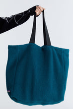 Load image into Gallery viewer, RECYCLED SHEARLING SPIRAL BAG - NORTH SEA GARDEN
