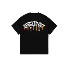 Load image into Gallery viewer, CHECKED OUT RELAXED TEE - BLACK
