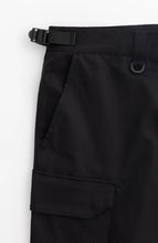 Load image into Gallery viewer, DRILL CARGO PANT - BLACK
