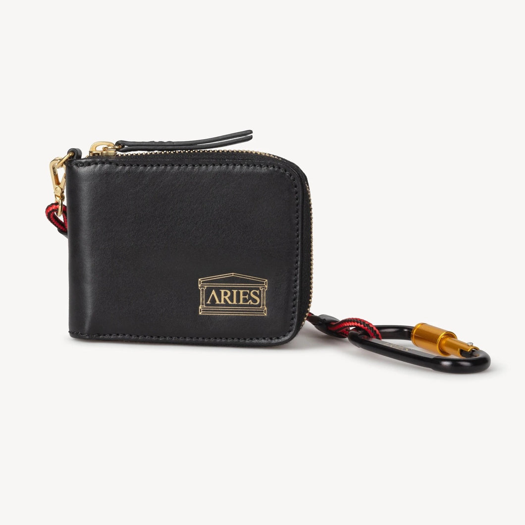 BOBBY LEATHER WALLET - BLACK