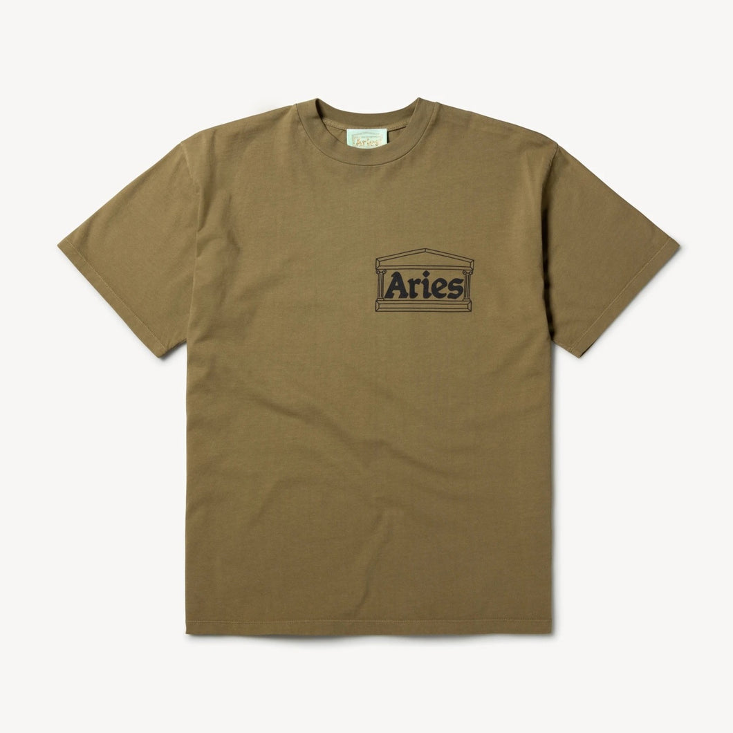 TEMPLE SS TEE - OLIVE