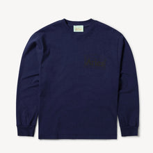 Load image into Gallery viewer, TEMPLE LS TEE - NAVY
