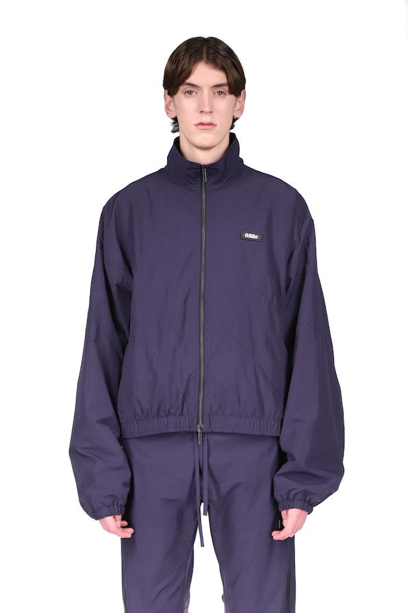 CARPA TRACKSUIT JACKET - DARK PLUM