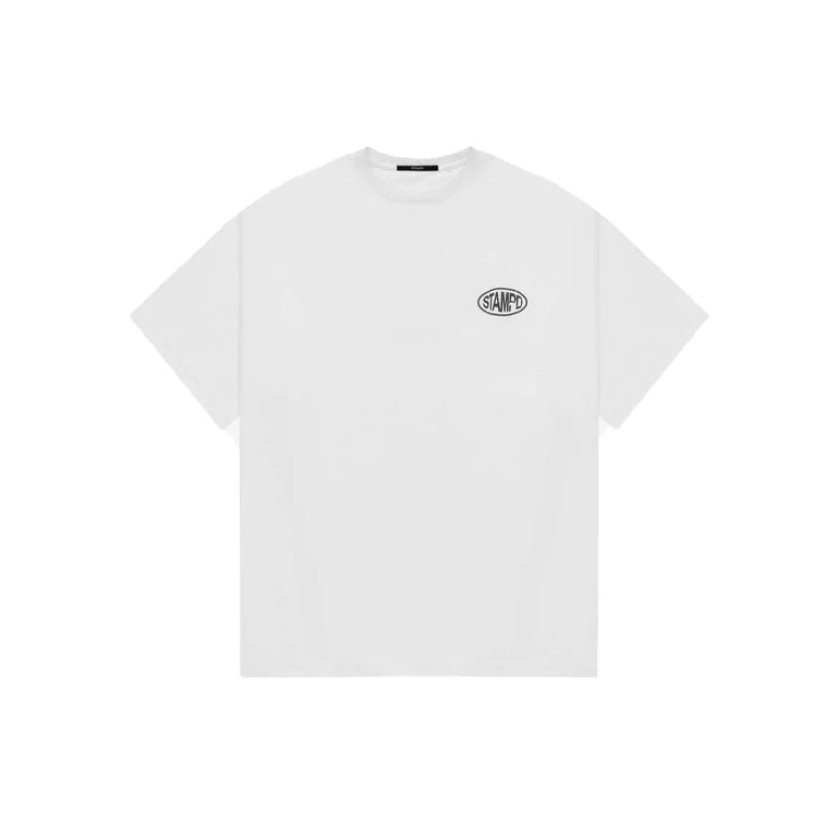 STAMPD SURVELLIANCE RELAXED TEE - WHITE