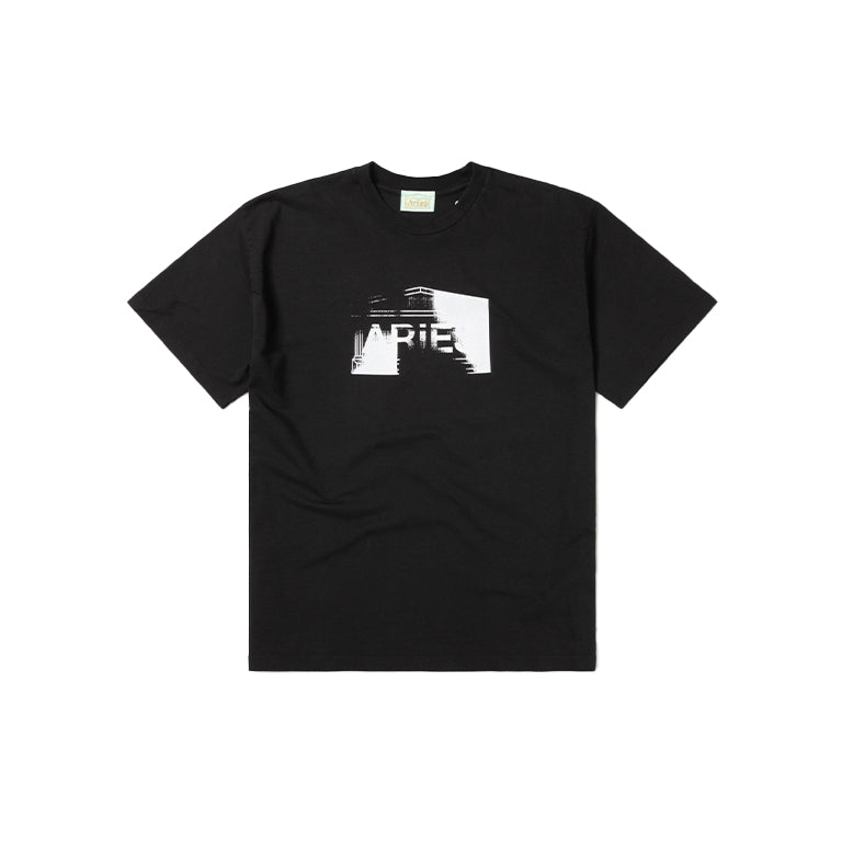 SCAN TEMPLE SS TEE - BLACK