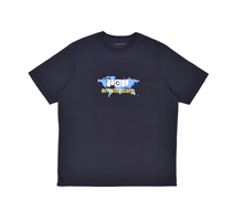 Load image into Gallery viewer, POP WORLD NEWS T-SHIRT - NAVY
