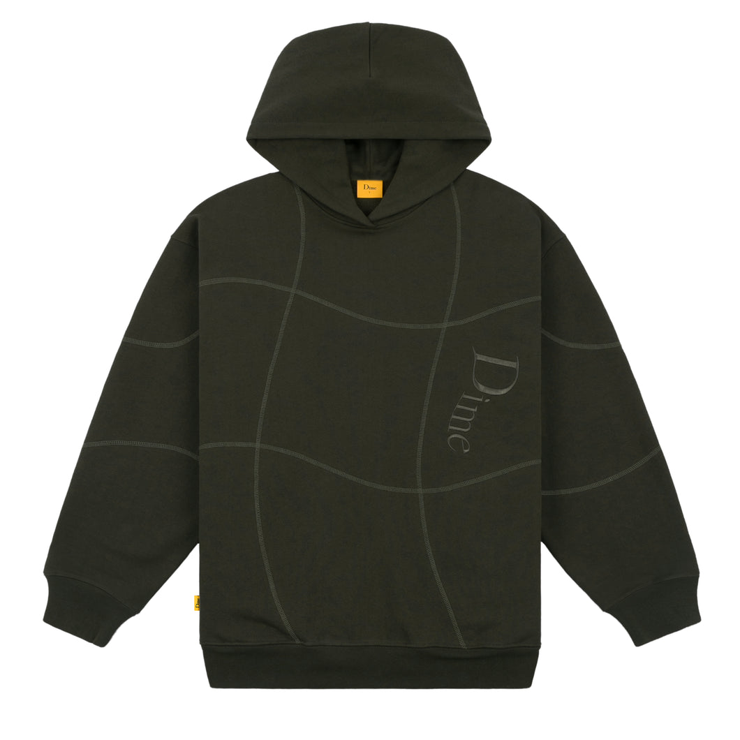 WARP HOODIE - SEAWEED
