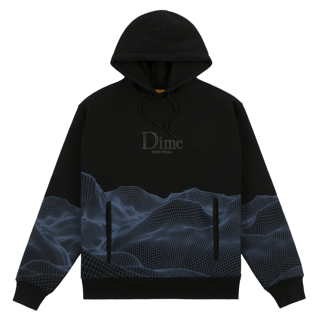 LANDSCAPE HOODIE - BLACK