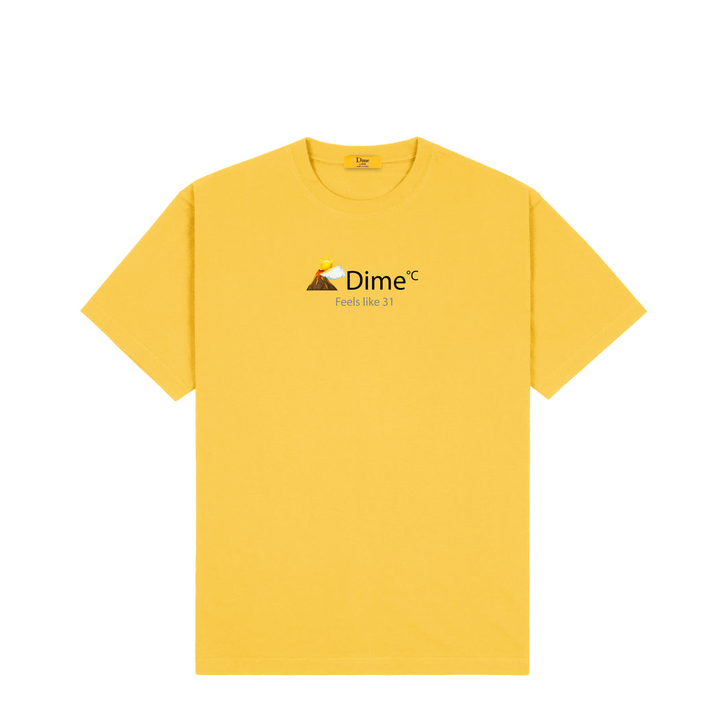 WEATHER T-SHIRT - BANANA CREAM