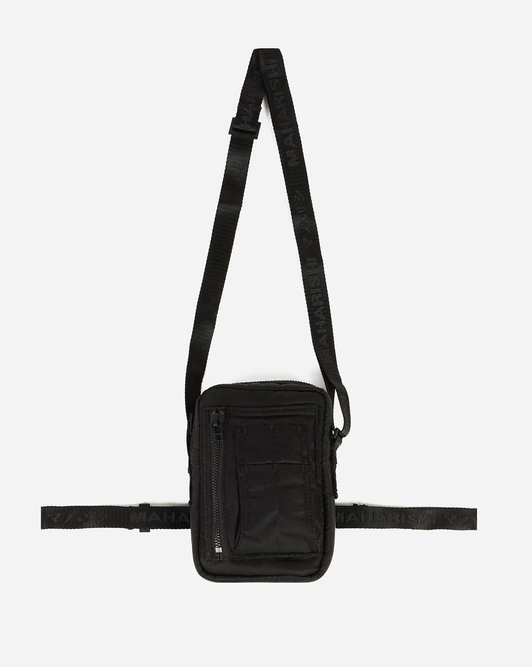 RECYCLED FLEECE LINED MA BAG 420D NYLON - BLACK