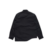 Load image into Gallery viewer, VENTILE ASYM SHIRT VENTILE ECO HEMP ORG - BLACK
