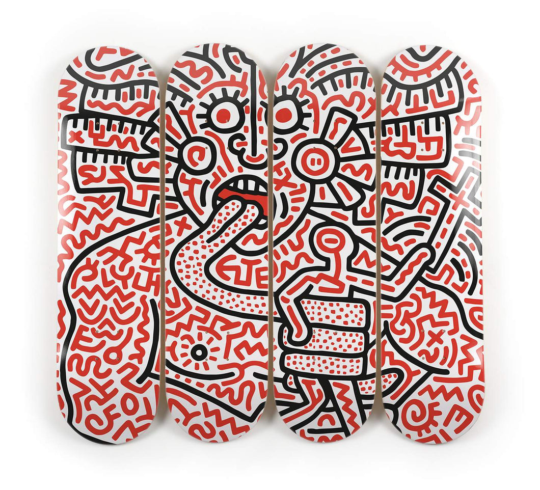 KEITH HARING - MAN AND MEDUSA