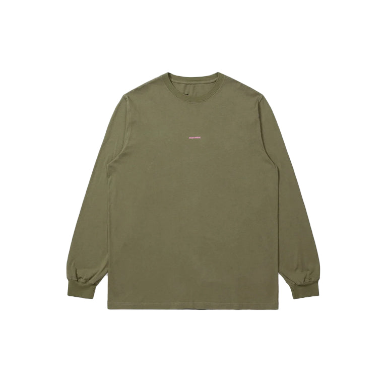 MICRO MAHARISHI L/S T-SHIRT - OLIVE