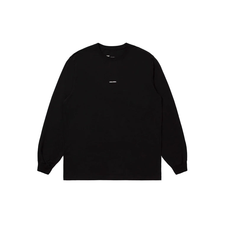 MICRO MAHARISHI L/S T-SHIRT - BLACK