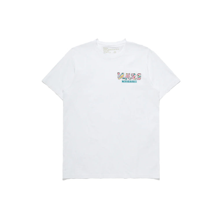 MA23 EMBROIDERED T-SHIRT - WHITE