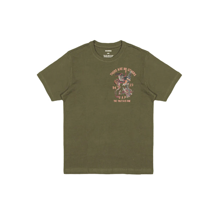 U.A.P. EMBROIDERED T-SHIRT - OLIVE