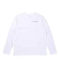 Load image into Gallery viewer, POP LOGO LONGSLEEVE T-SHIRT - WHITE/BLACK

